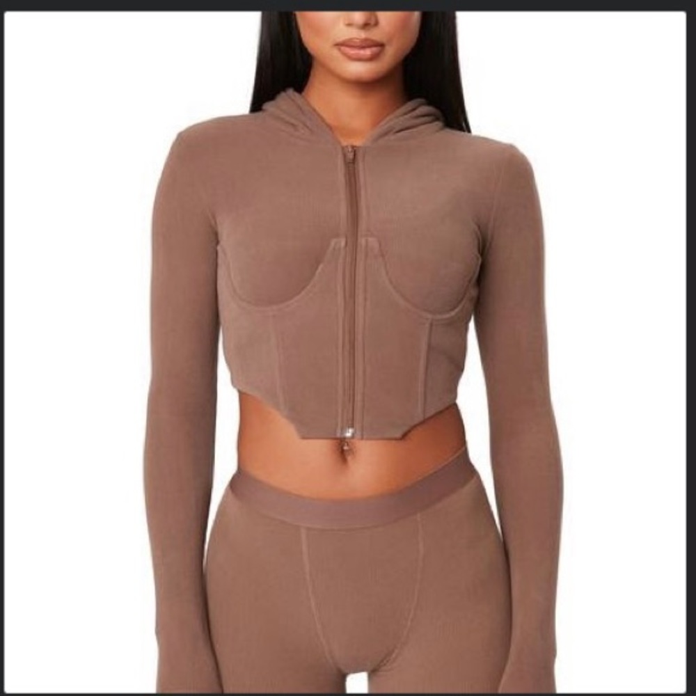 The Kript legging and corset jacket set